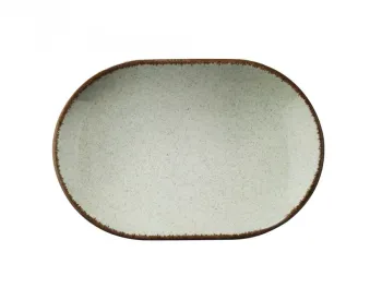 Kutahya ფაიფურის ოვალური თეფში მოიცავს 32 სმ ზომას და დამზადებულია მაღალი ხარისხის ფაიფურის მასალისგ თბილისი - photo 1