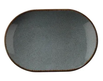 Kutahya ფაიფურის ოვალური თეფში 24 სმ თბილისი