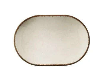 Kutahya ფაიფურის ოვალური თეფში 28 სმ თბილისი - photo 1