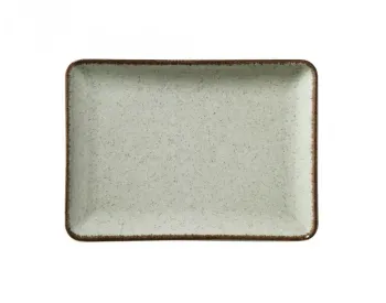 Фарфоровая тарелка Кутахья 30 х 22 см. Тбилиси - изображение 1