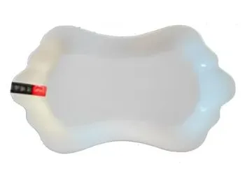 Bone Brilliant კერამიკის თეფში 12 x 30 სმ თბილისი