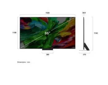 Დამატებითი მახასიათებლები ზოგადი ინფორმაცია ბრენდი: LG დისტანციური მართვა: დიახ მოდელი/PN: 86Qne თბილისი