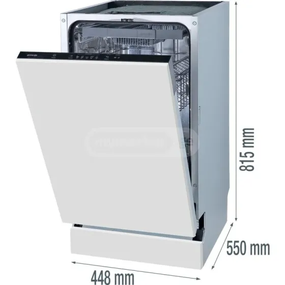 Იყიდება ჩასაშენებელი ჭურჭლის სარეცხი მანქანა Gorenje Gv520E1 თბილისი