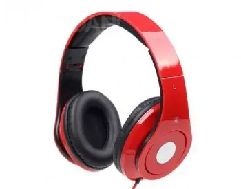 Ყურსასმენი MHS-DTW-R (Folding stereo headphones "Detroit", red) თბილისი - photo 1