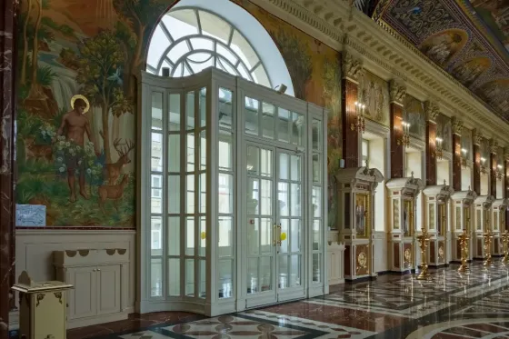 Ევროპული სტილის ორმაგი მინის ხის ფანჯრები თბილისი