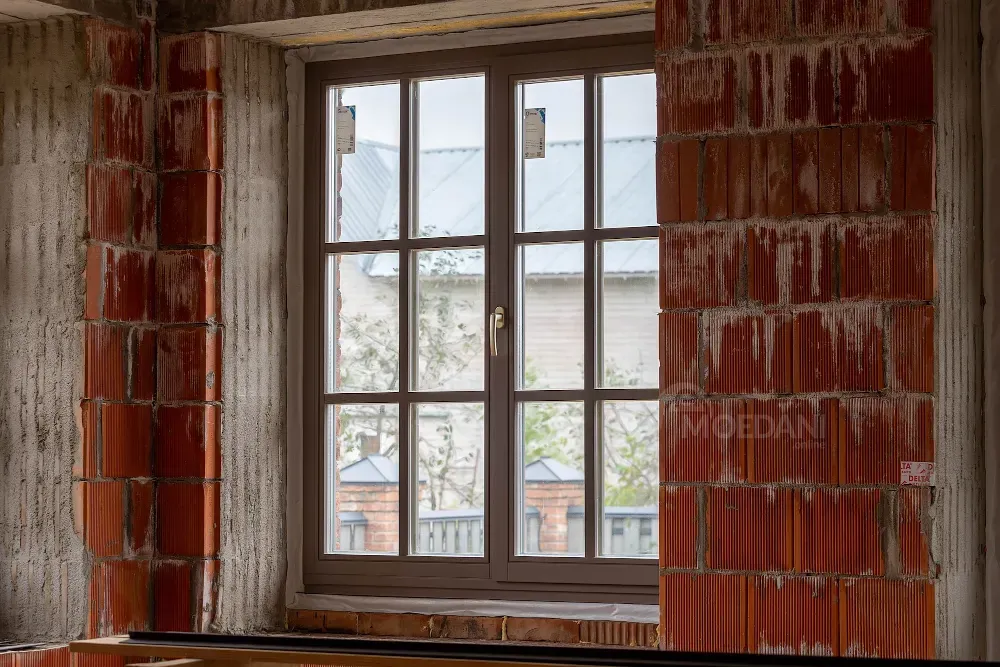 Ევროპული სტილის ორმაგი მინის ხის ფანჯრები თბილისი - photo 16