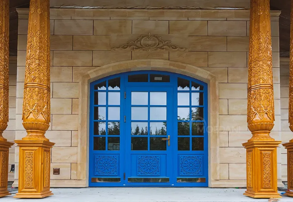 Ევროპული სტილის ორმაგი მინის ხის ფანჯრები თბილისი - photo 18