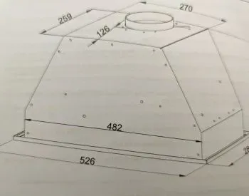 Ჩასაშენებელი ჰაერგამწოვი EBG-52B9 თბილისი