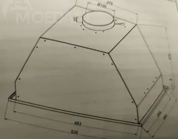 Ჩასაშენებელი ჰაერგამწოვი EBG-52Gl9 თბილისი - photo 2