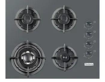 Ჩასაშენებელი ქურა EBG-6400Ttg Gray თბილისი