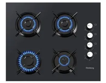 Ჩასაშენებელი ქურა EBG-6400B Black თბილისი