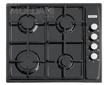 Ჩასაშენებელი ქურა EBG-410B Black თბილისი - photo 1