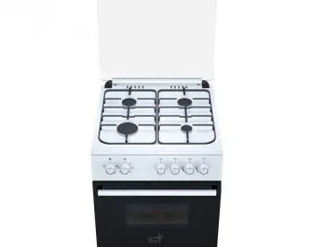 Gas stove Dixi Ff6402Gazw (white Gas) Tbilisi - photo 1