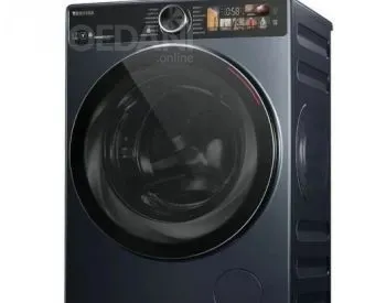 The washing machine TWD-T25Bzu115Mwuz(MG) from the Toshiba brand is perfect for your home. Tbilisi - photo 1
