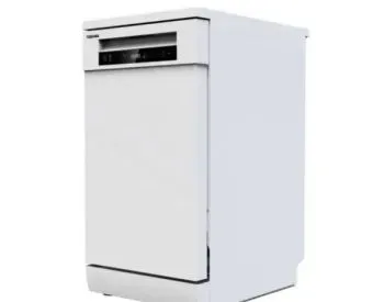 The Toshiba dishwasher features a modern and practical design. Tbilisi