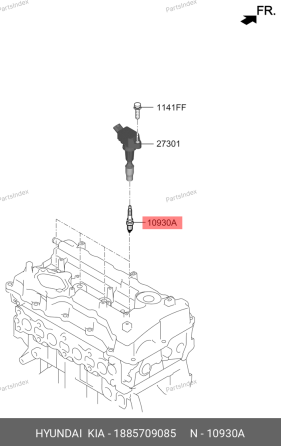 ჰიუნდაის სანთელი 1885709085 თბილისი