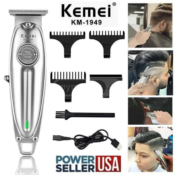 Თმის საჭრელი საპარსი Kemei KM-1949 გახლავთ მრავალფუნქციური მოწყობილობა თბილისი