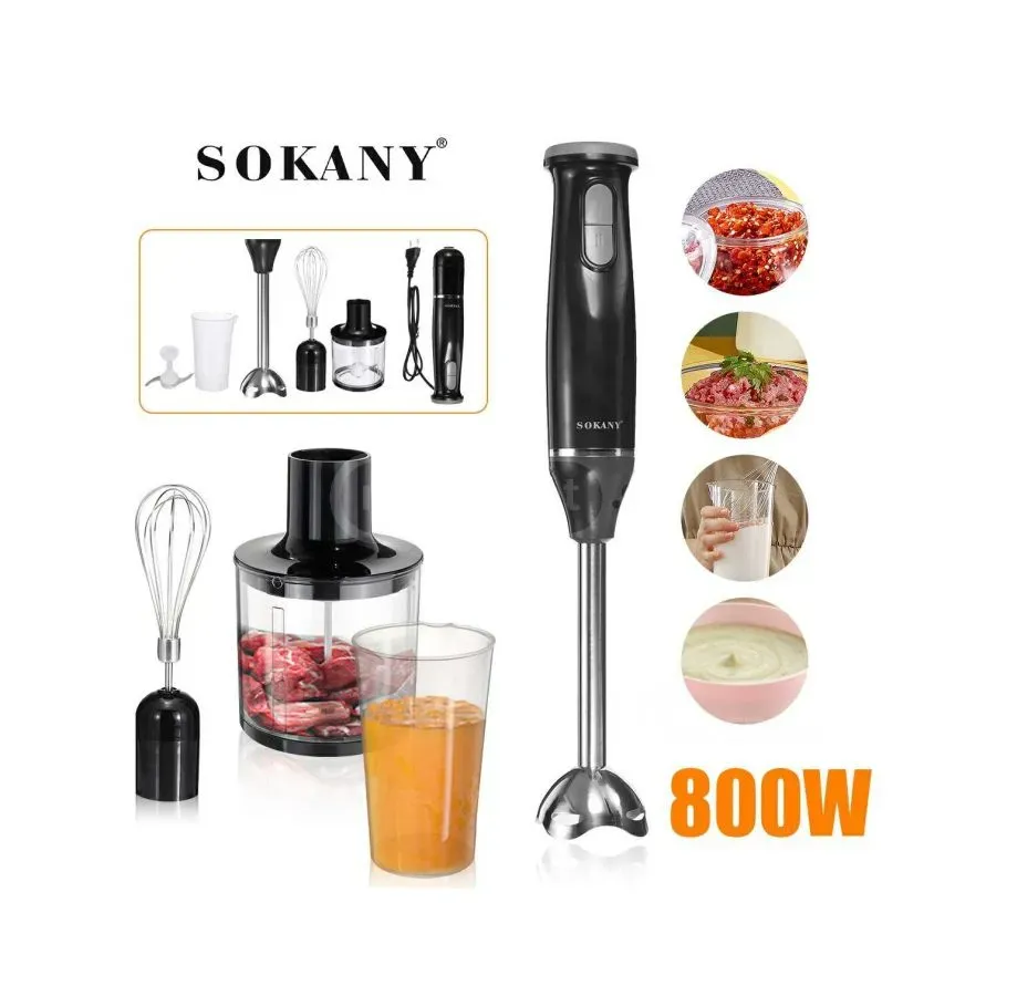 Ხელის ბლენდერი 5 in 1 Sokany 800 W თბილისი - photo 3