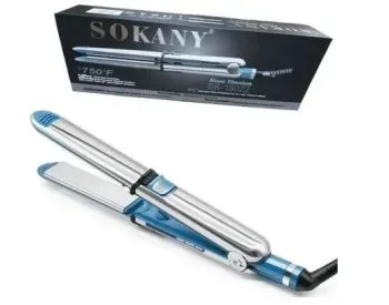 Თმის უთო და თმის სახვევი Sokany 2 in 1 თბილისი