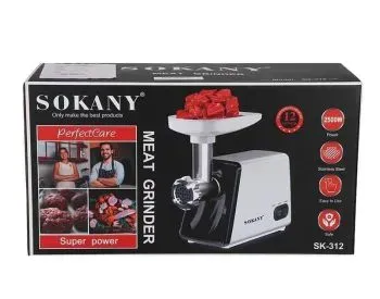 The Sokany meat grinder is a high-tech and powerful household appliance. Tbilisi