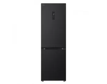 The LG Black refrigerator stands out with its modern design and technological capabilities. Tbilisi