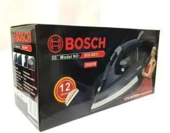 Ახალი ორთქლის უთო Bosch მოდელი BSI-8811 უზრუნველყოფს მძლავრ სარეცხ პროცესს. თბილისი