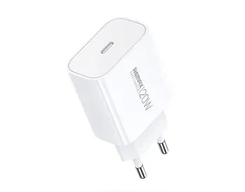 Გადამყვანი ადაპტერი Kiddy Series 20W 1C Fast Charger RP-U133 EU-White თბილისი