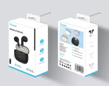 Ყურსასმენი Trusmi Semi-In-Ear Wireless Earphone Colorful Series Black c თბილისი