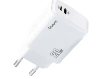 Trusmi Pd20W C+L GaN Fast Charger (EU) White Ch20-03 თბილისი