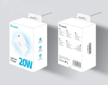 Trusmi Pd20W C+L GaN Fast Charger (EU) White Ch20-03 თბილისი - photo 3