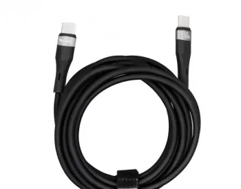 Trusmi 60W C to C Silicone Cable Black 2M Ca34-02 თბილისი - photo 2