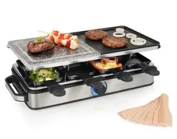 Ელექტრომაყალი Princess 162645 Raclette 8 Grill Deluxe თბილისი