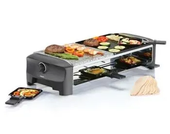 Ელექტრომაყალი Princess 162820 Raclette 8 Stone and Grill Par თბილისი