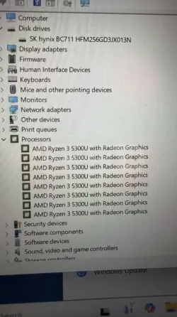 Ნოუთბუქი HP 15s AMD Ryzen 3 5300U თბილისი