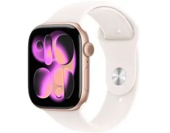 Სმარტ საათი Apple Watch Series 11 GPS 42mm Rose Gold Aluminium Case with თბილისი
