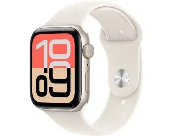 Apple Watch SE 3 GPS 44mm Starlight Aluminium Case with Star თბილისი