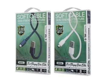 Მობილურის კაბელი Remax Zeron Series Elastic TPE 2.4A Fast Charging Data Cabl თბილისი