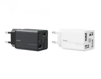 Მობილურის დამტენი ბლოკი Remax Wanfu adapter 3.4A 4Usb RP-U43 EU black/white თბილისი - photo 1