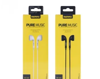 Remax 3.5mm Wired Earphone RM-303 Black თბილისი - photo 2