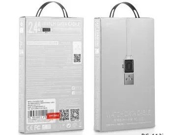 Მობილურის კაბელი Remax Watch Lightning Data Cable RC-113i თბილისი