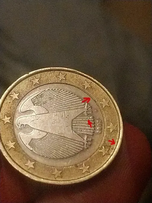 Იყიდება ქარხნული წუნის მქონე მონეტა(mint error coin)-1ევრო თბილისი - photo 7