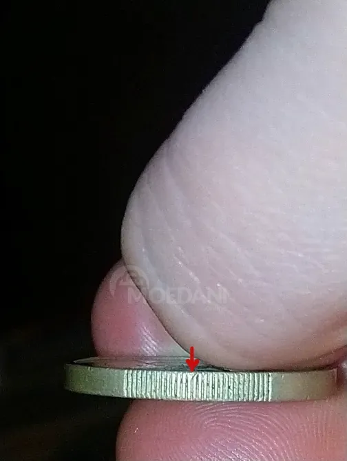 Იყიდება ქარხნული წუნის მქონე მონეტა(mint error coin)-1ევრო თბილისი - photo 6