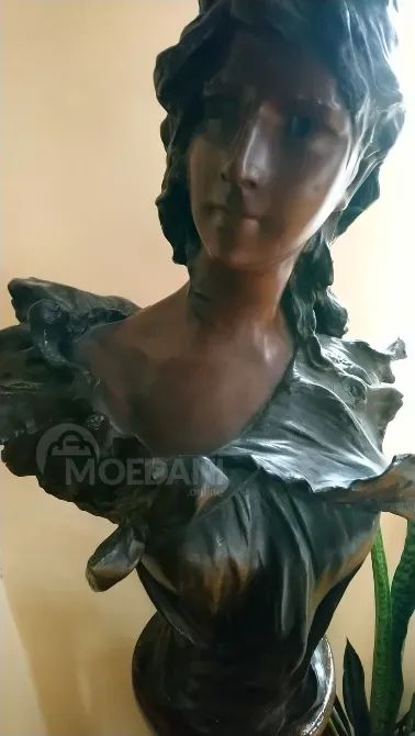 Იყიდება ქალის ძველებური(მე-19 საუკუნის) ბრინჯაოს ბიუსტი თბილისი - photo 8
