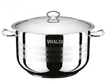 Vivaldi 28196 24ლ უჟანგავი ფოლადის ქვაბი თბილისი - photo 1