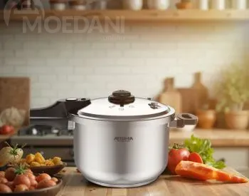 Arshia Cookware Pr128-3138 28სმ მეტალის სწრაფსახარში ქვაბი თბილისი - photo 1
