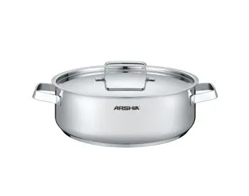 Arshia Cookware Ss768-3670 28სმ უჟანგავი ფოლადის ტაფა-ქვაბი თბილისი