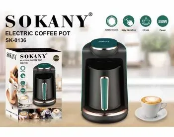 Თურქული ყავის აპარატი Sokany SK-0136 თბილისი