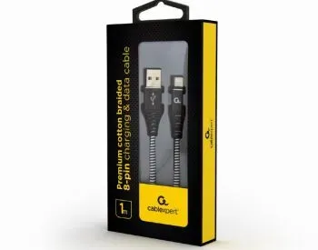 Მობილურის კაბელი გადამყვანი CC-Usb2B-Amlm-1M-BW თბილისი