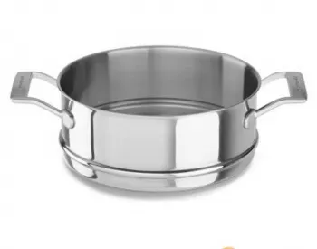 Kc2T80Sist ქვაბი-ორთქლსახარში, 24 სმ, უჟანგავი, Kitchenaid თბილისი