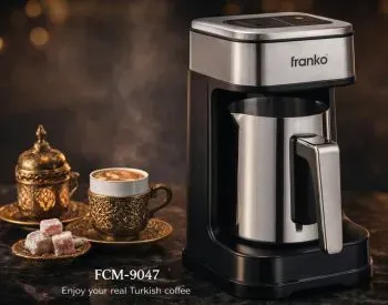 Ყავის აპარატი Franko FCM-9047 განკუთვნილია თურქული ყავის მადუღარებისთვის და აქვს 250 მლ მოცულობა თბილისი